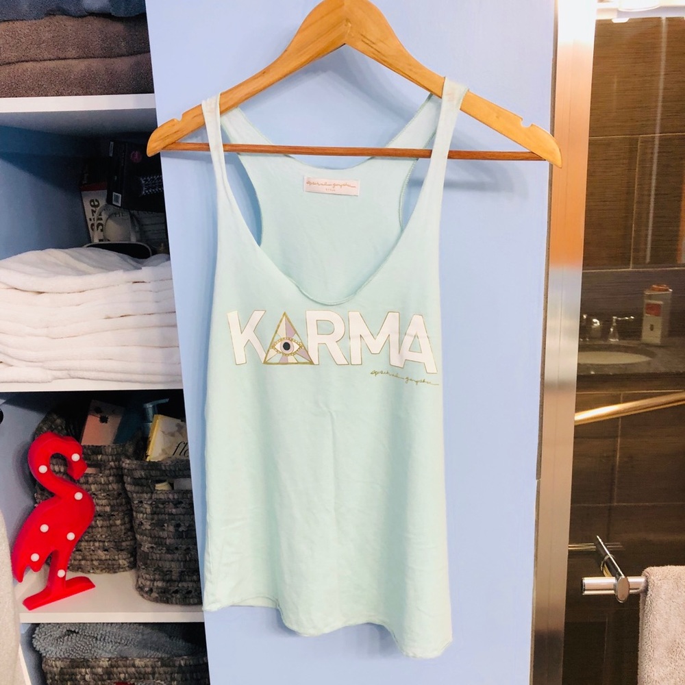 Spiritual Gangster Karma Racerback Tank